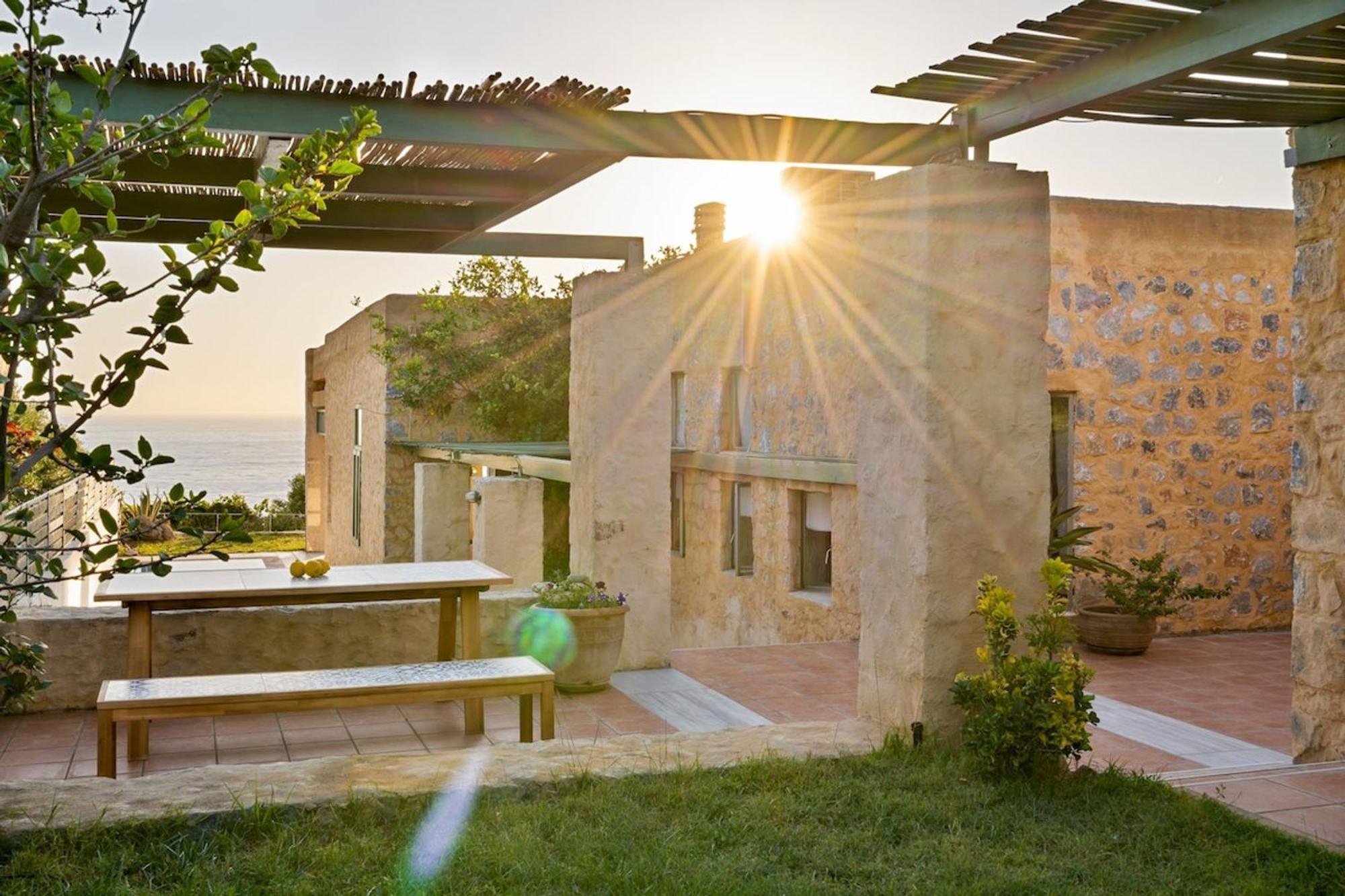 Villa Mediterranea, With Heated Pool Livadia  Exteriér fotografie