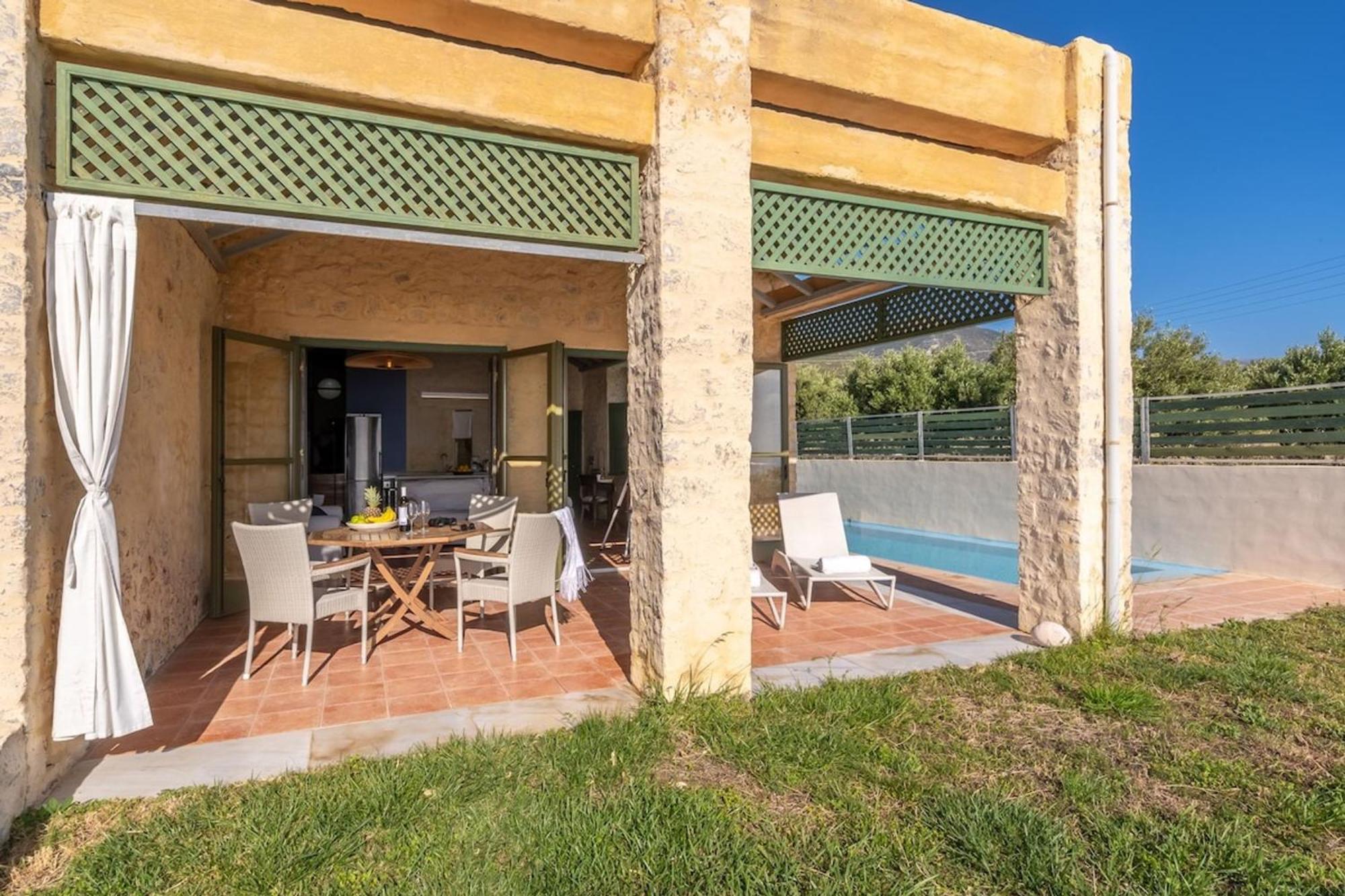 Villa Mediterranea, With Heated Pool Livadia  Exteriér fotografie