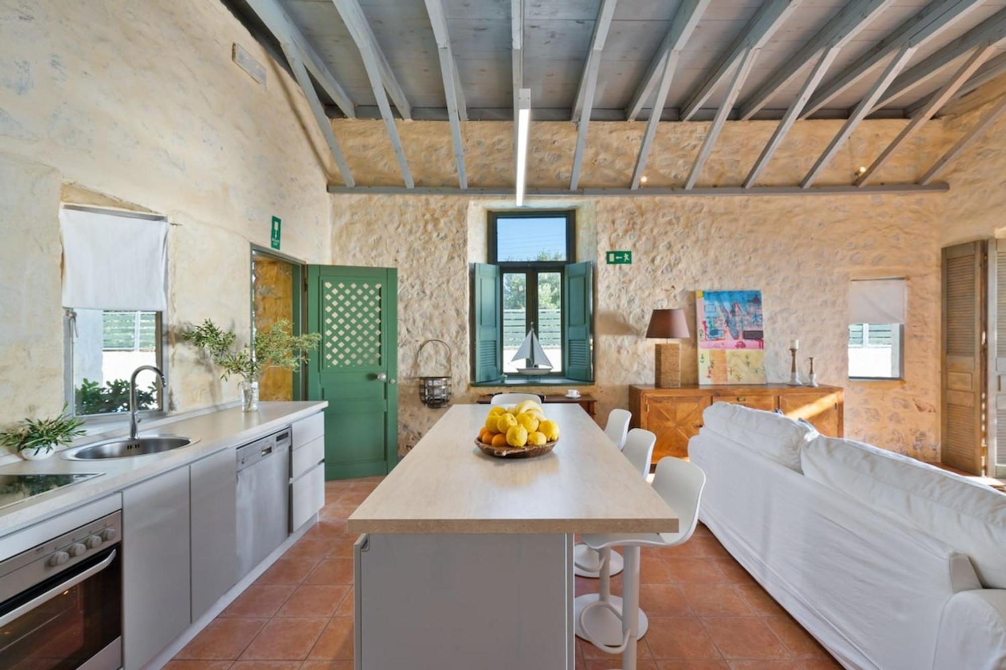 Villa Mediterranea, With Heated Pool Livadia  Exteriér fotografie