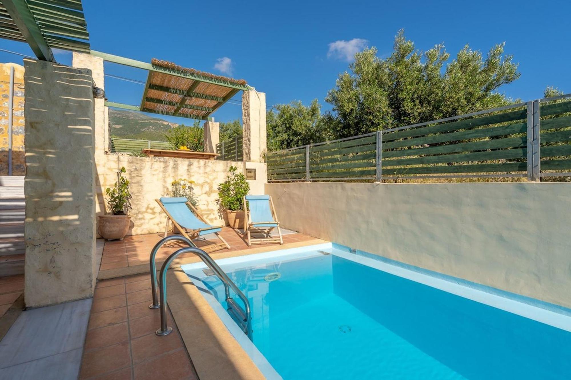 Villa Mediterranea, With Heated Pool Livadia  Exteriér fotografie