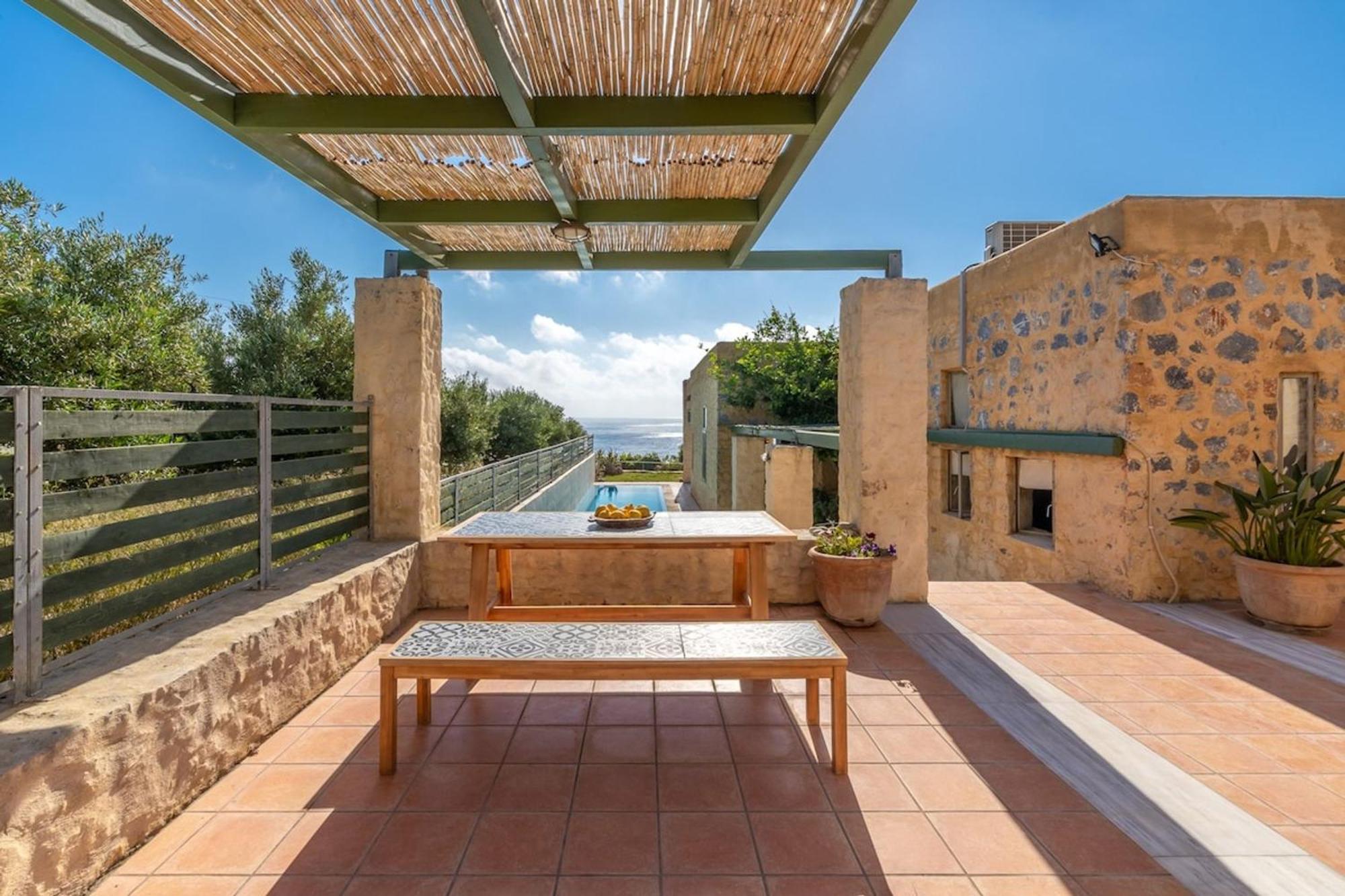 Villa Mediterranea, With Heated Pool Livadia  Exteriér fotografie